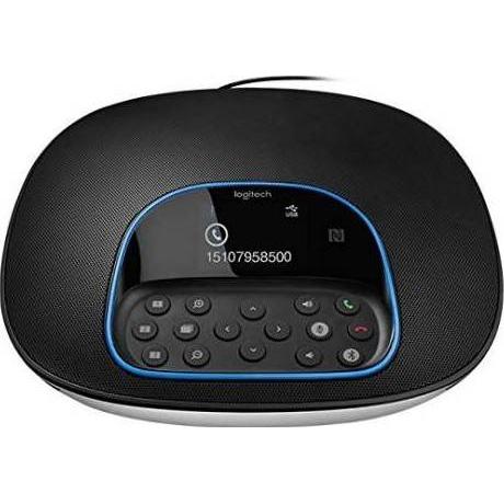 Logitech GROUP Video Conferencing System, Motorized Pan/Tilt/Zoom, 10x HD Zoom, Diagonal FOV 90°, 8.5 m IR Range, Full HD 1080p at 30fps, Autofocus | 960-001057