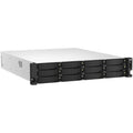 QNAP TS-h1887XU-RP 18-Bay 4U Rackmount NAS, 2x3.5/2.5"+6x2.5" SATA Drive Bays, 3.4 GHz Intel Xeon E-2334 4C, 32GB ECC DDR4 RAM, 550W PSU, 10 Gigabit Ethernet Port, 3 PCIe | TS-h1887XU-RP-E2334-32G