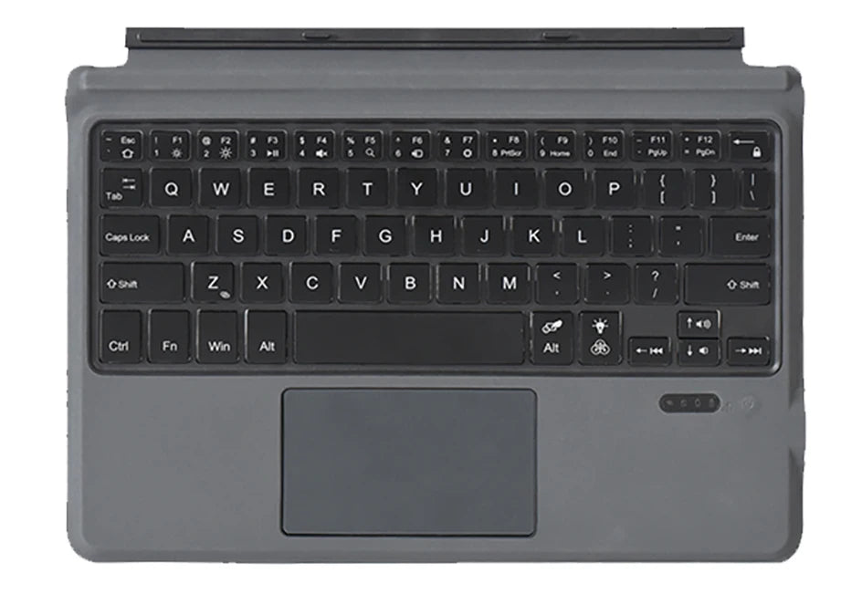 Teclado Bluetooth Retroiluminado para Microsoft Surface Pro 3 4 5 6 7 7+/Microsoft Surface Pro 8 9 10 11 X 13inch, Teclado Trackpad Teclado Sem Fio,Teclado português