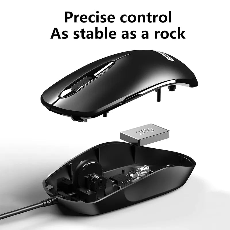 M150 Wired Mouse, Ergonomic Design USB-Powered Durable Black Smooth Rolling Ideal for Office Home Laptop Desktop and PC Use
