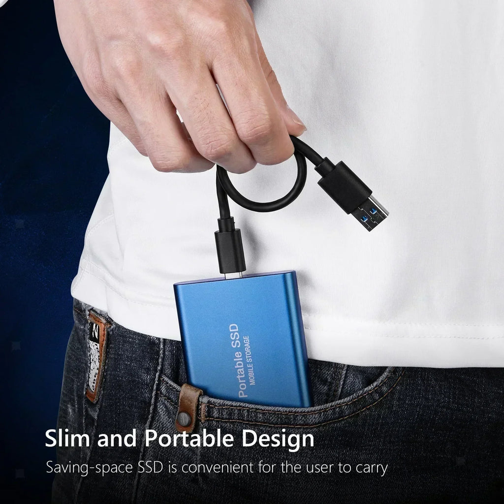 2025 novo disco rígido à prova ddustágua à prova de poeira portátil disco rígido externo usb 3.1 disco sólido de alta velocidade para pc/transferência de dados/laptop