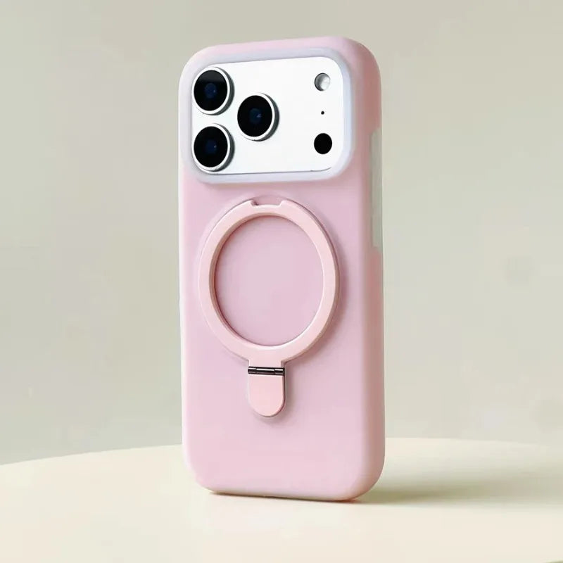 HOCE Suporte de Silicone Líquido Capa Magnética Para iPhone 17 Air 16 15 14 13 Pro Max Com Botão de Controle da Câmera Capa À Prova de Choque