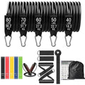 Barra de treino faixas de resistência de fitness conjunto pilates yoga puxar corda exercício treinamento expansor equipamentos ginásio para musculação em casa