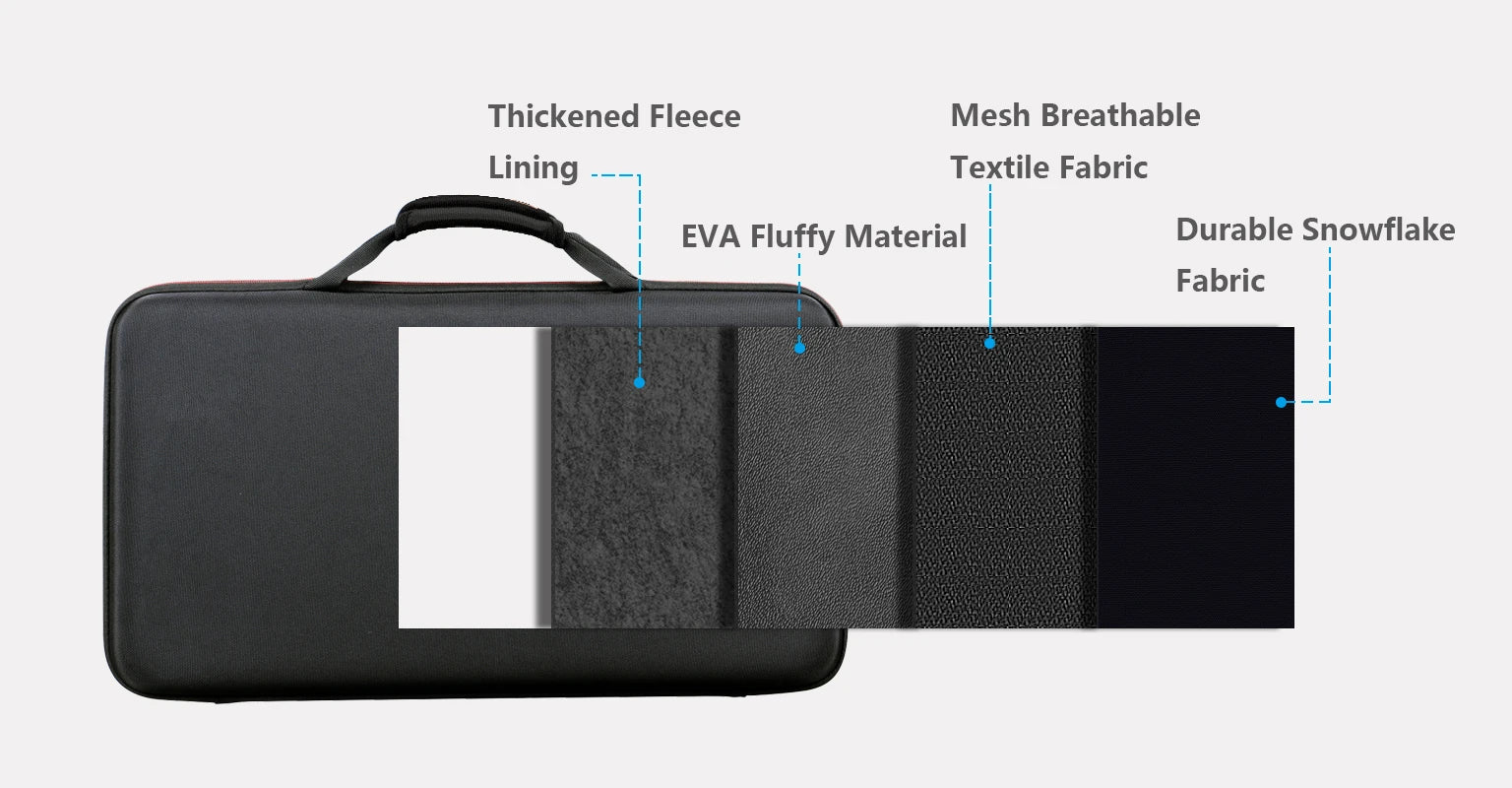 Capa ltgem para pioneiro dj ddj flx4/ddj 400/ddj sb3/ddj sb2 controlador de dj DDJ-RB desempenho caixa de controlador de dj (apenas bolsa)