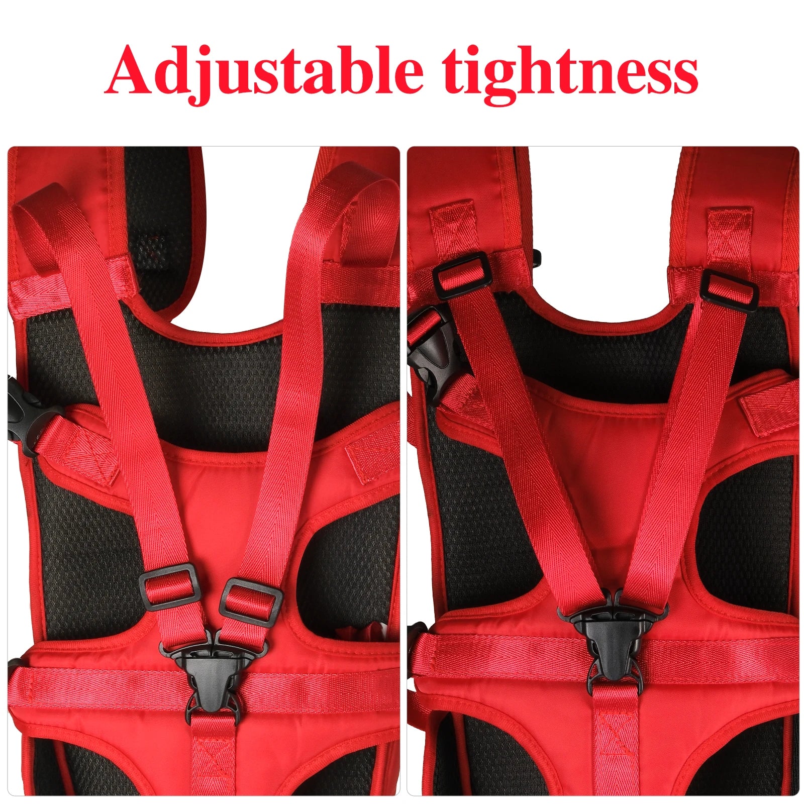 Mochila transportadora frontal para cães, mochila transportadora ajustável para cães, portadores para cães pequenos e gatos, caminhadas, acampamento, viagens
