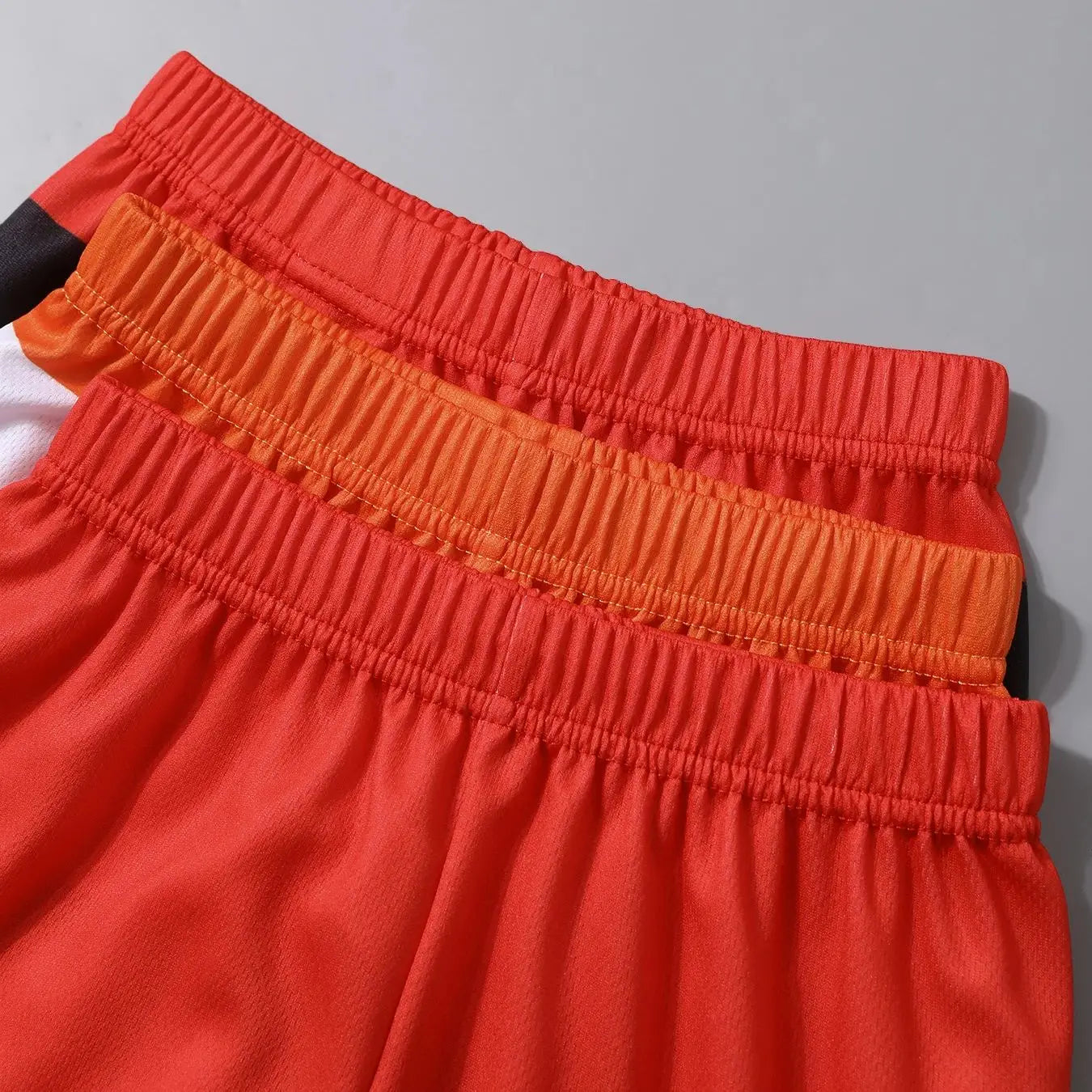 3 pçs esportes infantis de secagem rápida multicolorido colocação combinação calças de basquete menino jogando treinamento correndo 5 calças