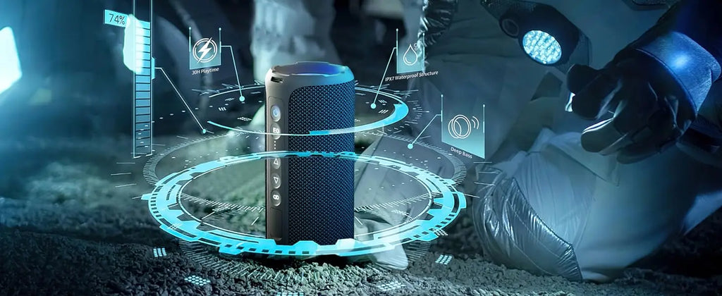 Ortizan alto-falantes bluetooth 40w graves aprimorados portátil ao ar livre sem fio alto-falante 30 horas ip7 à prova dip7 água chuveiro alto-falante bluetooth 5.3