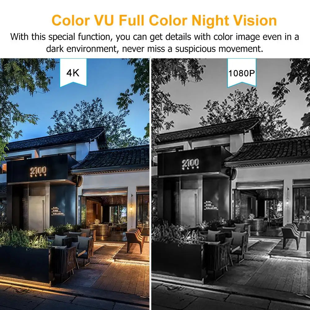 Hikvision câmera ip 8mp panorâmica colorvu torre DS-2CD2387G2P-LSU/sl 4k segurança lente dupla cor noite microfone embutido alto-falante