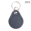 5pcs 13.56Mhz RFID UID Token Copy Keykobs Changeable Attendance Management CUID Clone Keychain Tag For Mif 1k S50 Writable