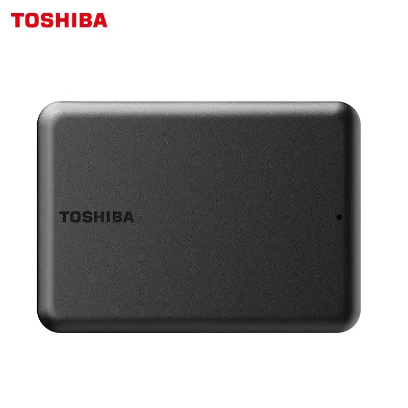 LS Toshiba A5 Series Small Black Portable Hard Drive, High-Speed USB 3.2 Gen1, 500GB/1TB/2TB Compatible With Mac