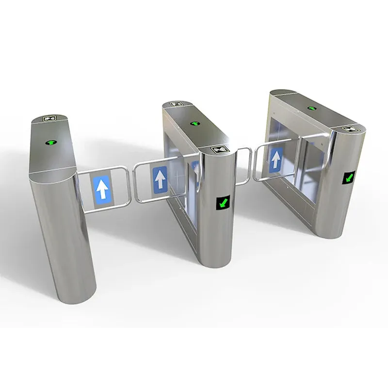 Safety Smart Swing Barrier Turnstile Access Control Security Swing Gate Turnstile for Gym