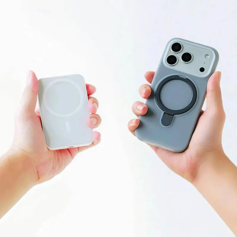 HOCE Suporte de Silicone Líquido Capa Magnética Para iPhone 17 Air 16 15 14 13 Pro Max Com Botão de Controle da Câmera Capa À Prova de Choque