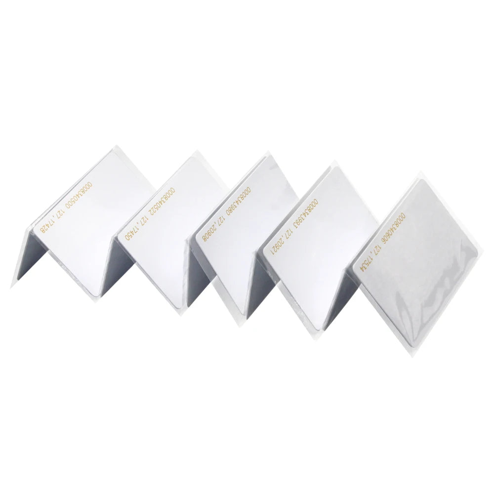 EM RFID Card Access Control Card, EM4100 Tk4100, Read Only Keyfob, etiquetas RFID, adesivo, Token Cartão de Proximidade Chip, 125Khz, 10Pcs