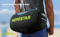Hopestar alto-falante a80 alto gravador de áudio portátil de alta qualidade 350w rgb subwoofer home theater usb festa computador dc