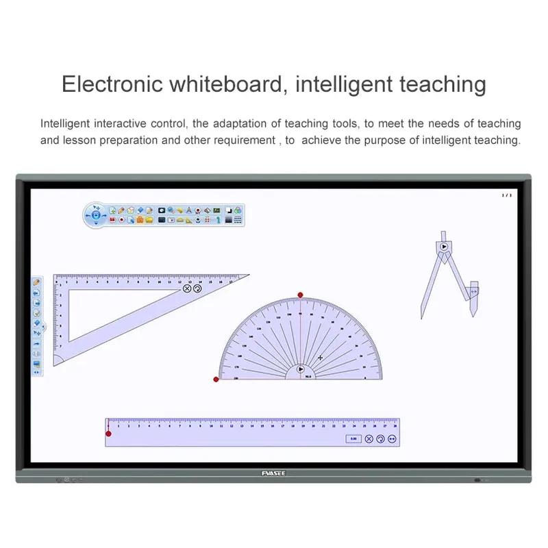 55 65 75 85 86 98 110 inch panel smart board touch screen digital white 8k smart interactive board classroom teaching