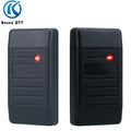 Outdoor Waterproof RFHID Card Reader 125KHZ Wiegand 26-37 Adaptive Format Output RS485 RS232 TTL Level Communication small hid