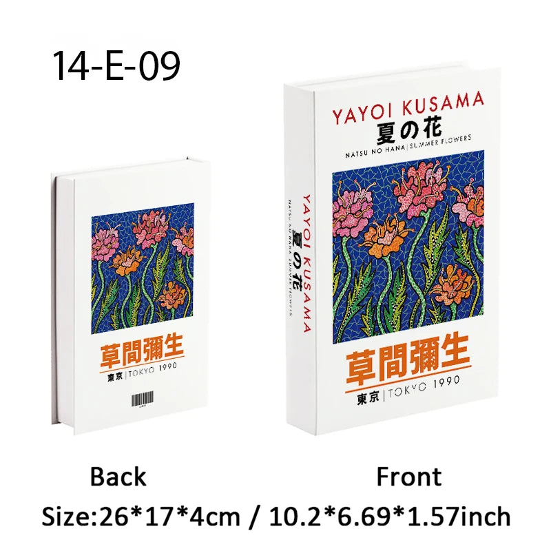 Caixa de armazenamento de livro falso que pode ser aberta, livros decorativos de luxo, mesa de café, ornamento, prateleira de quarto, decoração nórdica de interiores, decoração de casa