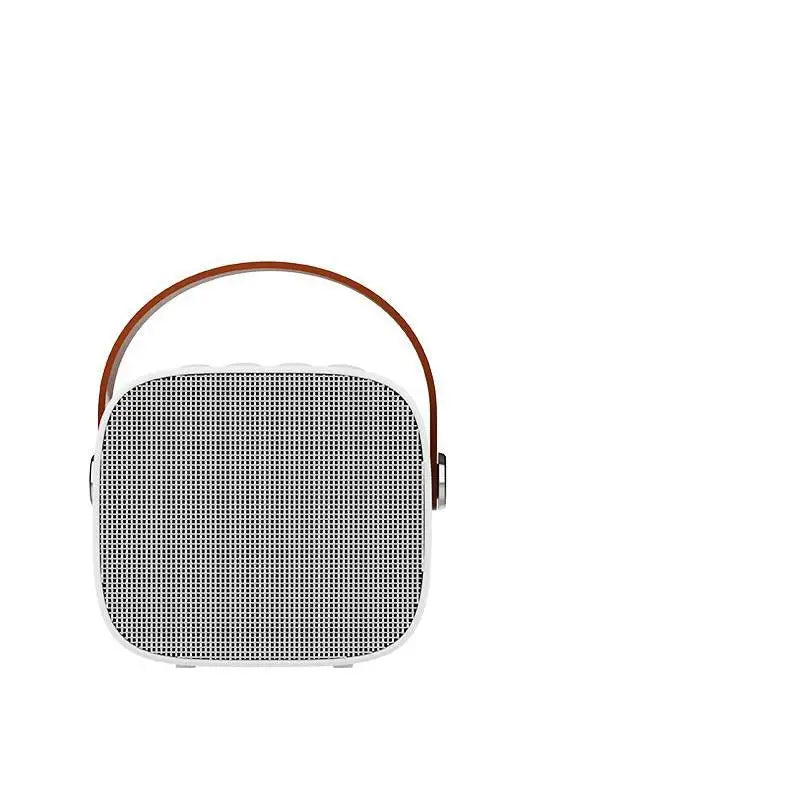 Mini máquina de karaokê para crianças e adultos, alto-falante portátil com 1-2 microfones sem fio para casa, ktv, festa de aniversário, presentes de feriado