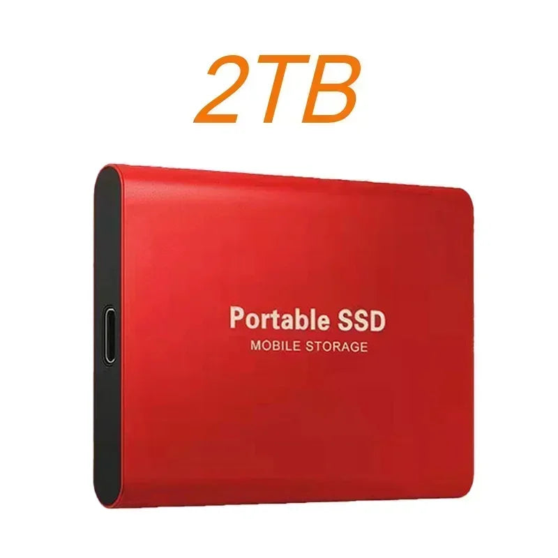 2025 novo disco rígido à prova ddustágua à prova de poeira portátil disco rígido externo usb 3.1 disco sólido de alta velocidade para pc/transferência de dados/laptop