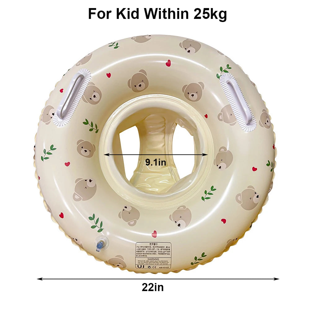 Rooxin piscina flutuador bebê anel de natação tubo inflável anel de assento de natação para criança círculo de natação praia água jogar nadar flutuador