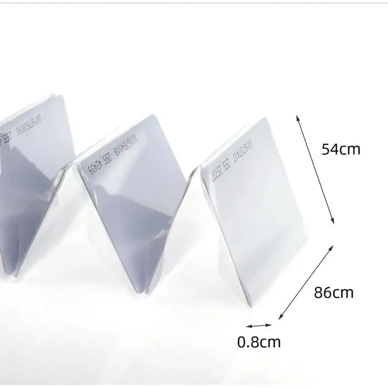 125Khz rfid white card 5pcs/10pcs/100pcs ID White Thick 125KHz TK4100 Keyfobs RFID Waterproof Key Tag Keychain Card
