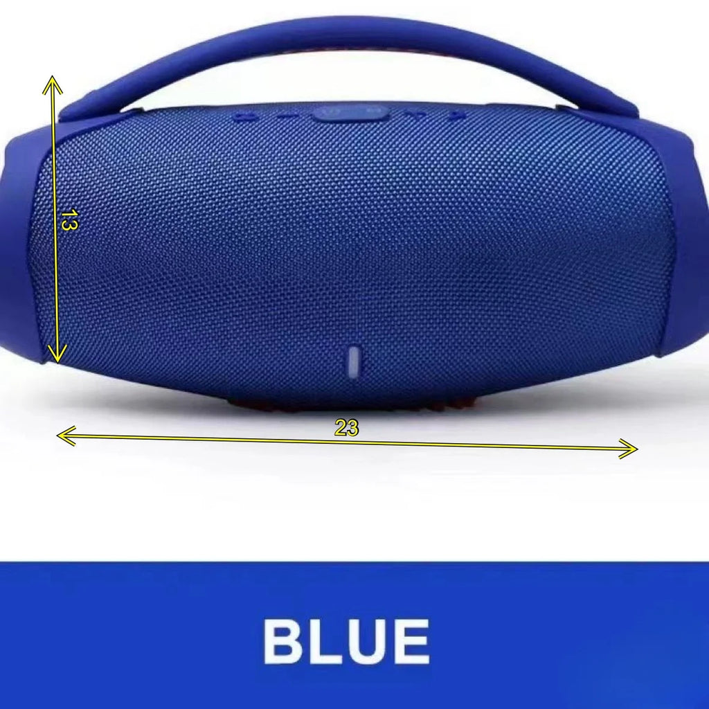 Portátil à prova d100 água 100w de alta potência bluetooth alto-falante rgb luz colorida sem fio subwoofer 360 estéreo surround tws boom box