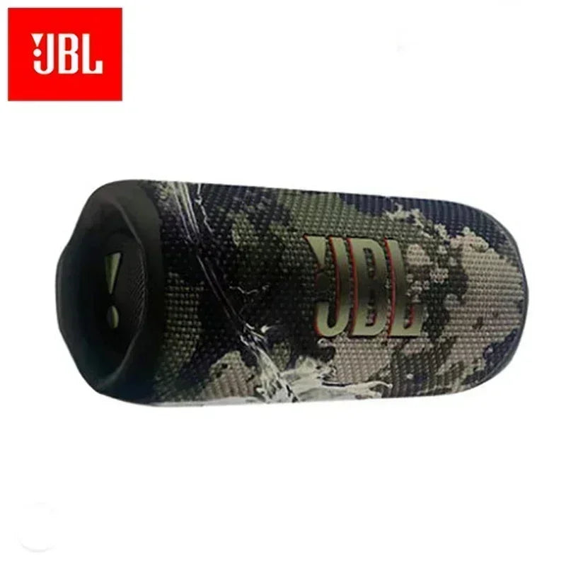 Original jbl flip 6 sem fio bluetooth alto-falante portátil ipx7 à prova dwaterproof água ao ar livre estéreo baixo música faixa com tweeter independente