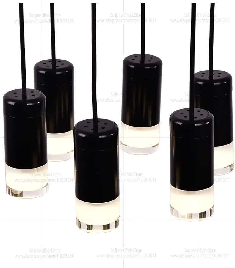 Estilo nórdico led g9 sótão lustre adequado para sala de estar lâmpada pendente cozinha sala jantar luz pingente iluminação interior