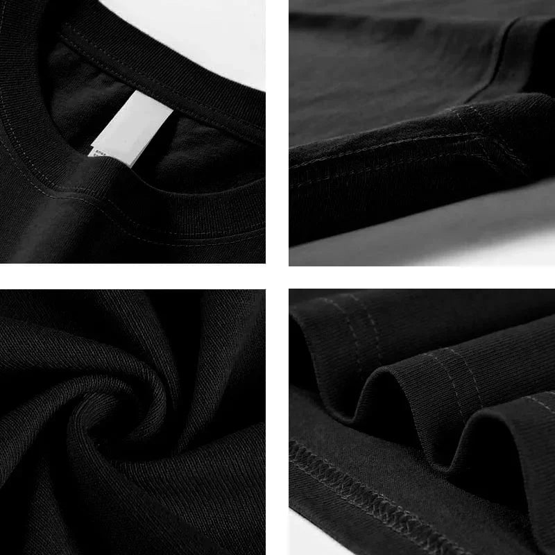 T-shirt macia com decote em O masculino, tops casuais diários, camiseta solta, cores sólidas, preto, branco, vermelho, azul, básico, verão, novo, S-3XL