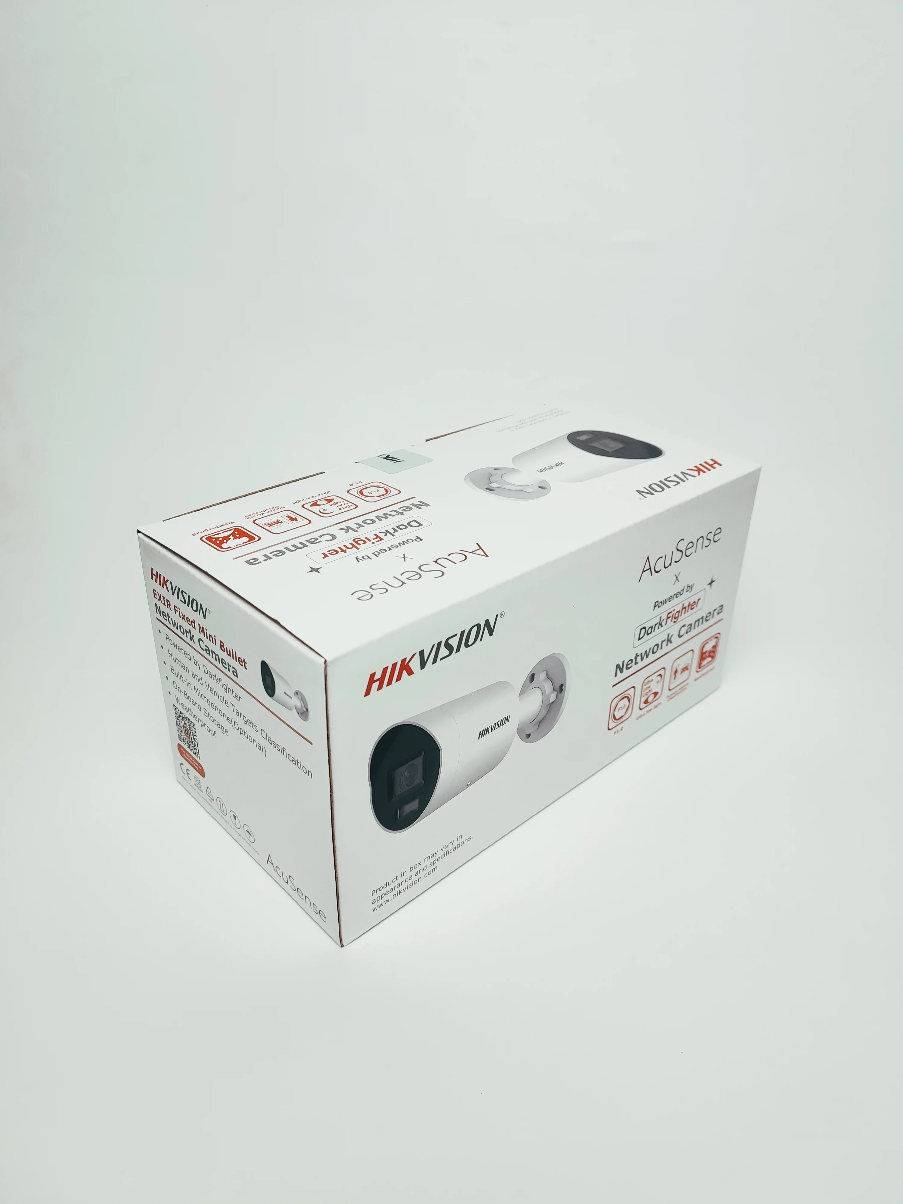 Hikvision original DS-2CD2086G2H-IU substituir DS-2CD2086G2-IU 8MP Darkfighter microfone embutido fixo mini bala câmera de rede