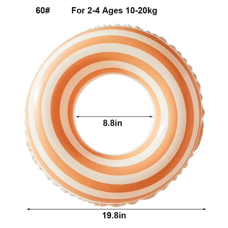 Rooxin piscina flutuador bebê anel de natação tubo inflável anel de assento de natação para criança círculo de natação praia água jogar nadar flutuador