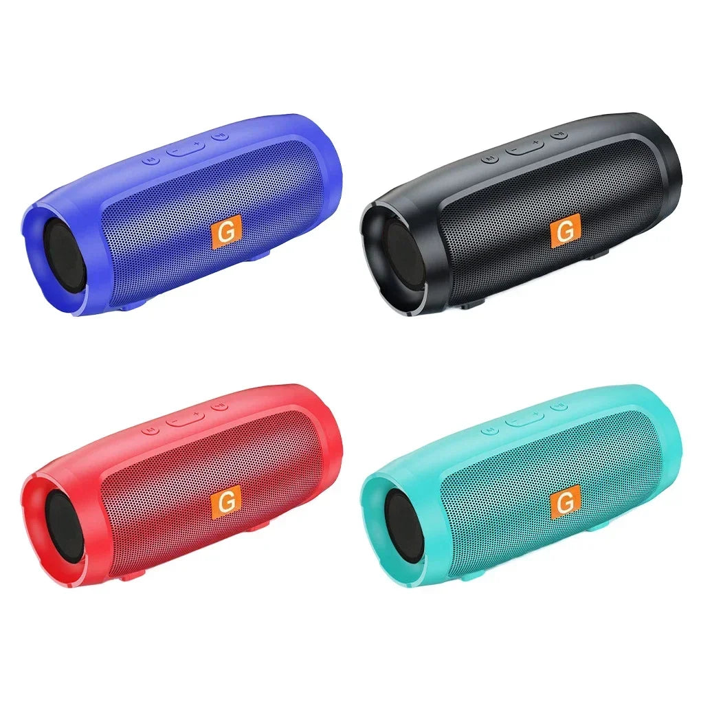 J007 subwoofer alto-falantes bluetooth ao ar livre estéreo surround à prova dwireless água caixa de som sem fio suporte rádio fm cartão tf