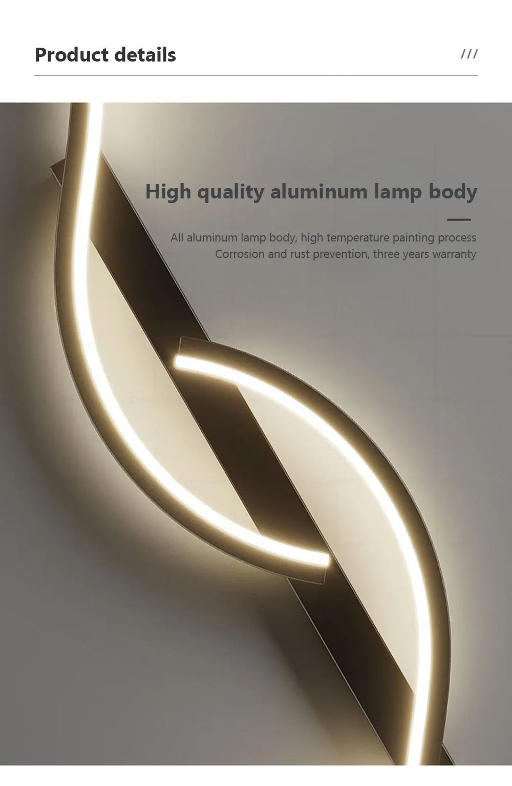 Moderna lâmpada de parede led minimalista luz led quarto cabeceira longa tira arandelas sala estar sofá casa luminária interior