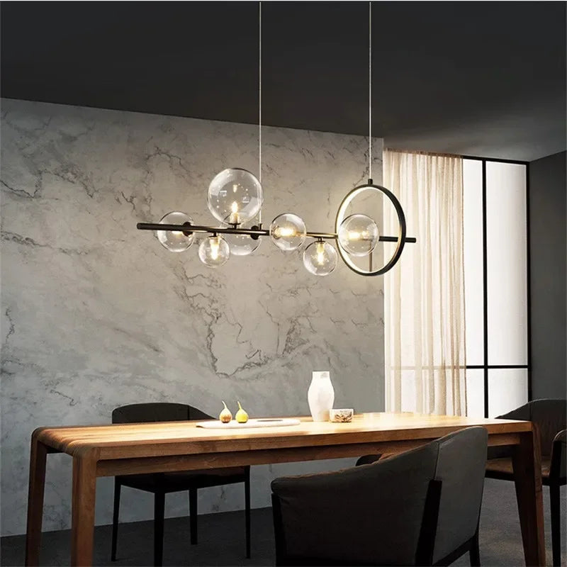 Moderno led pingente de luz nordic preto lustres para sala estar quarto cozinha pendurado lâmpada sala jantar luminárias