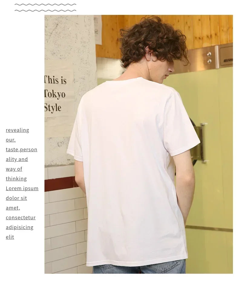 100% algodão sólido tshirts dos homens de manga curta moda marca tendência branco preto roupas t mulher produtos personalizados verão