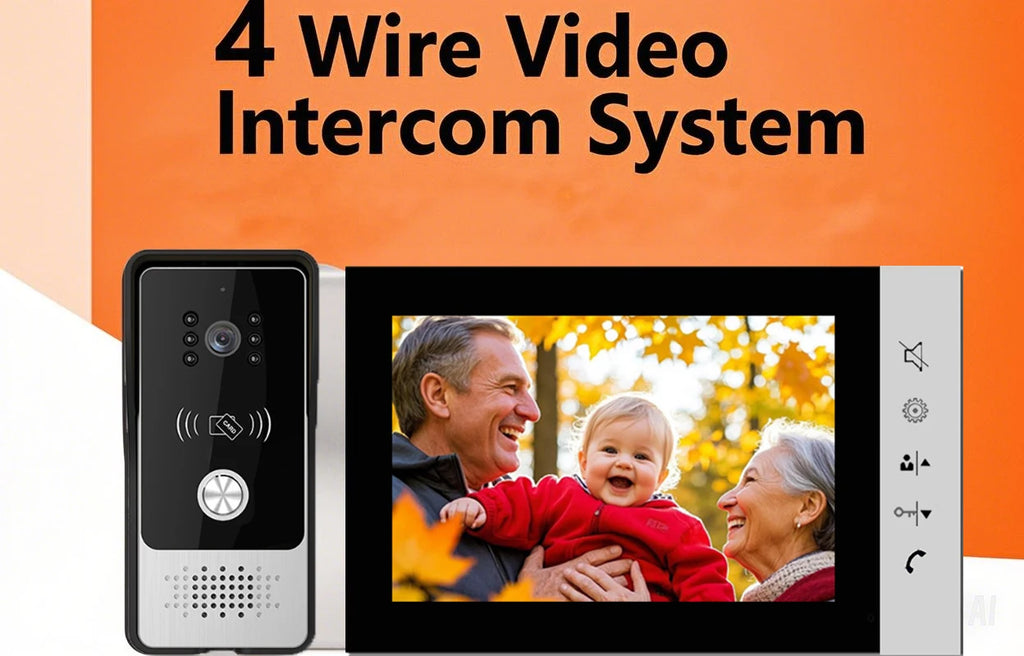 Mirixi 7 Polegada sistema de intercomunicação telefone vídeo porta rfid campainha com câmera desbloquear conversa visão noturna hd para villa apartamento