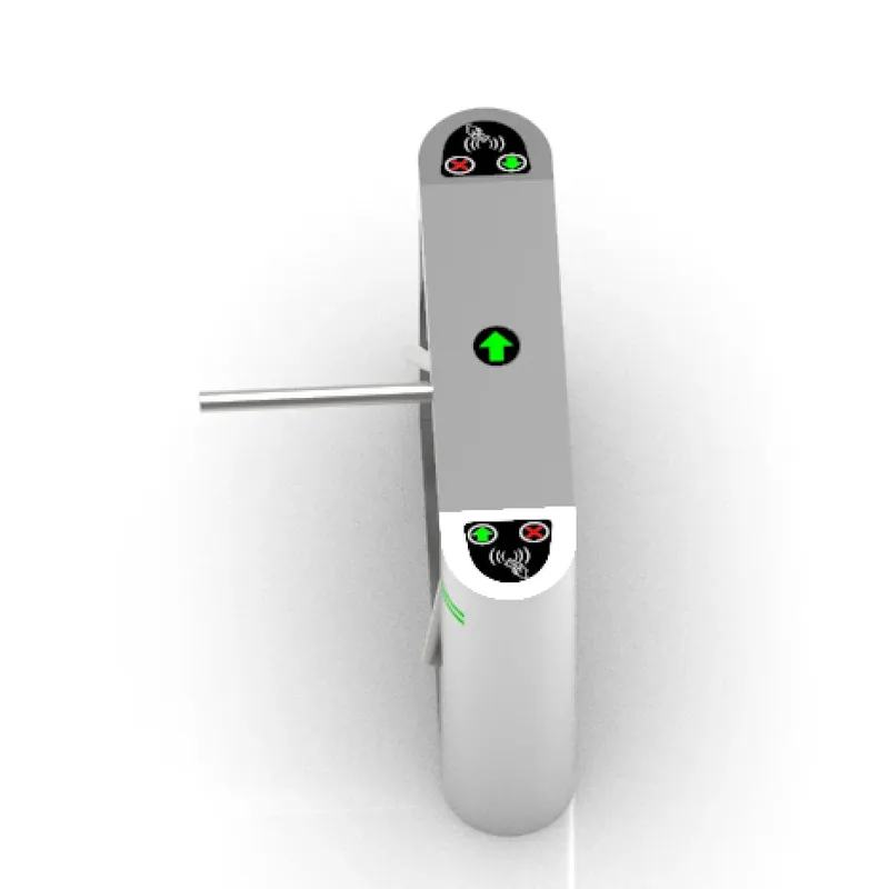 Supermarket & Bus Station Access Control Security Tripod Turnstile Gate with Face Recognition Technology