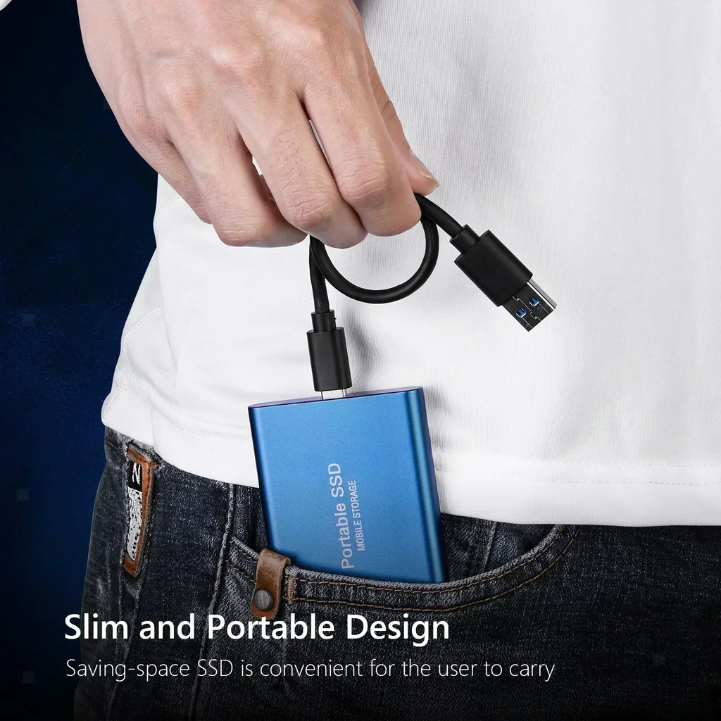 2025 novo disco rígido à prova ddustágua à prova de poeira portátil disco rígido externo usb 3.1 disco sólido de alta velocidade para pc/transferência de dados/laptop