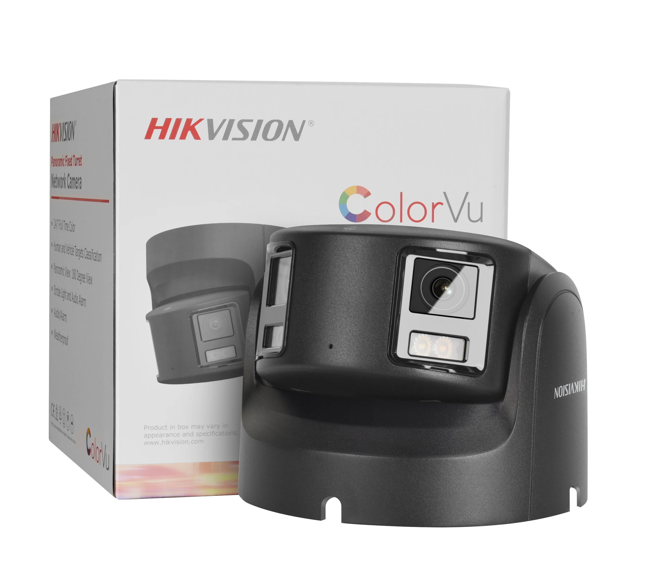 Hikvision câmera ip 8mp panorâmica colorvu torre DS-2CD2387G2P-LSU/sl 4k segurança lente dupla cor noite microfone embutido alto-falante