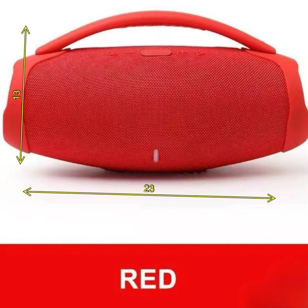 Portátil à prova d100 água 100w de alta potência bluetooth alto-falante rgb luz colorida sem fio subwoofer 360 estéreo surround tws boom box