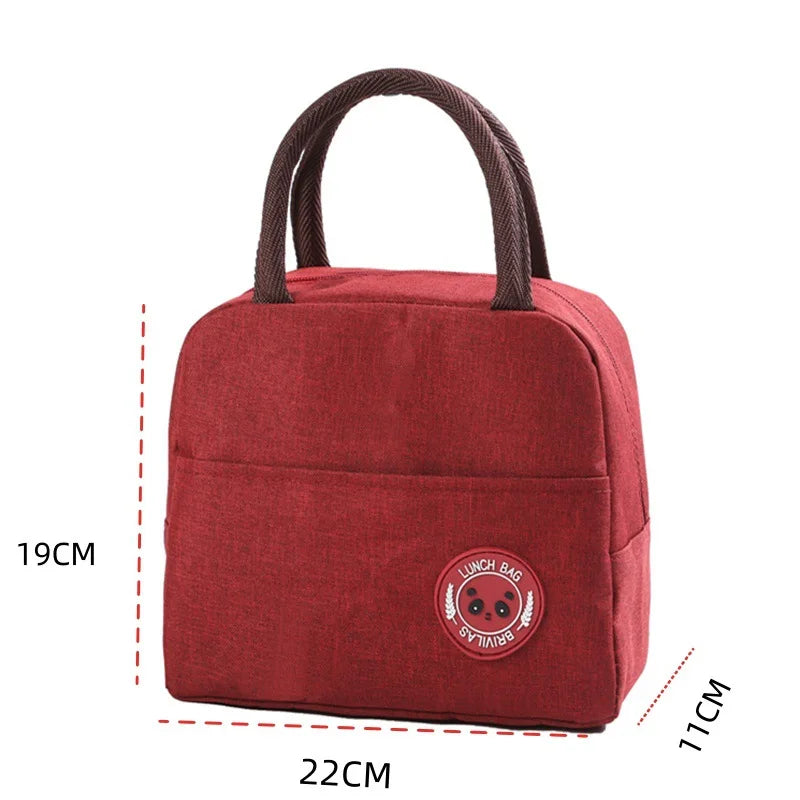 Saco de almoço térmico portátil piquenique alimentos refrigerador sacos caso isolado durável à prova dwaterproof água escritório lancheira alça ombro caixa refrigeração