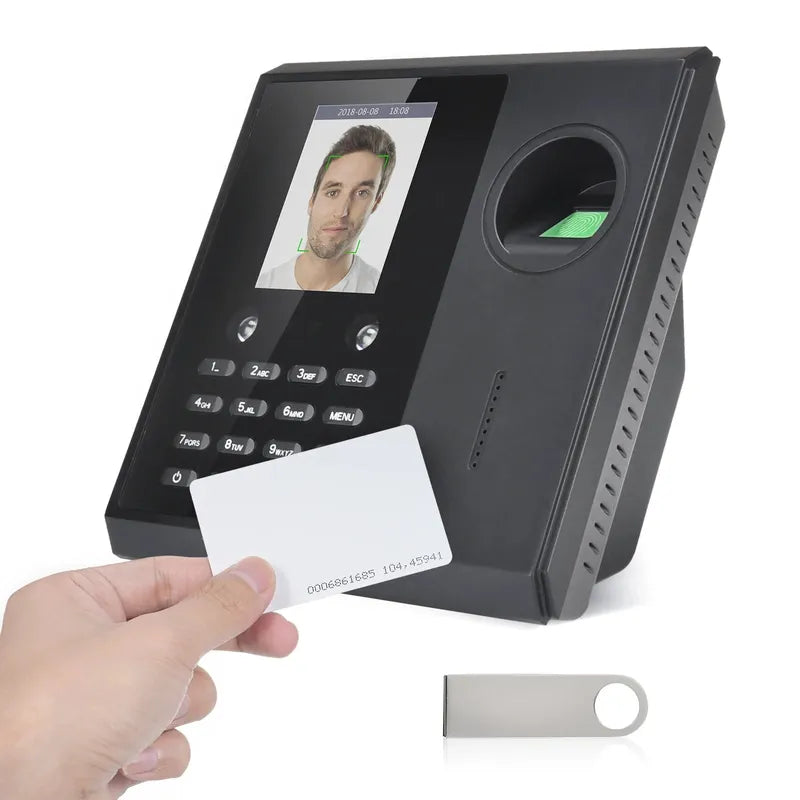 time machine Time Clock Attendance Machine Employee Biometric Fingerprint Password Time Attendance Machine  Time Clock