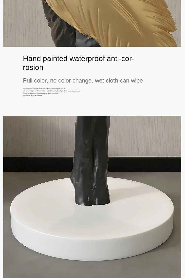 Home Decor Pena Abstrata Menina Arte Escultura, Tamanho Grande Figura Estátua, Sala de Estar Decoração Pavimento, Resina Artesanato Presente, Arte Moderna Ornamento