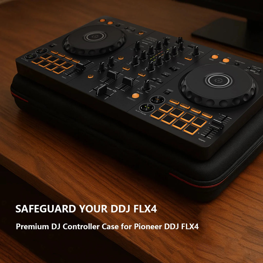 Capa ltgem para pioneiro dj ddj flx4/ddj 400/ddj sb3/ddj sb2 controlador de dj DDJ-RB desempenho caixa de controlador de dj (apenas bolsa)