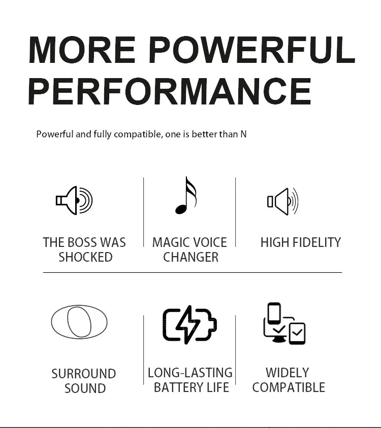 Alto-falante bluetooth de karaokê de alta potência, luz de ritmo musical 360, subwoofer estéreo surround sem fio com microfone duplo, suporte para telefone