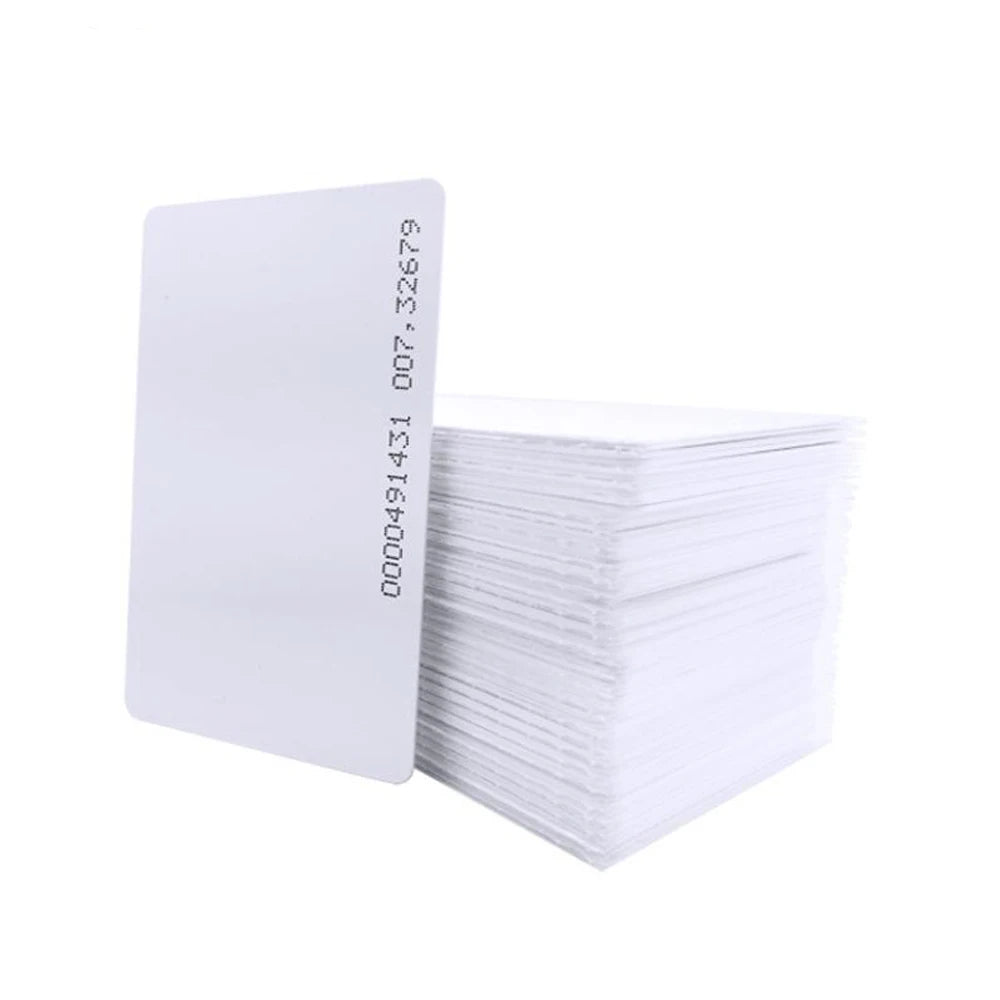 EM RFID Card Access Control Card, EM4100 Tk4100, Read Only Keyfob, etiquetas RFID, adesivo, Token Cartão de Proximidade Chip, 125Khz, 10Pcs
