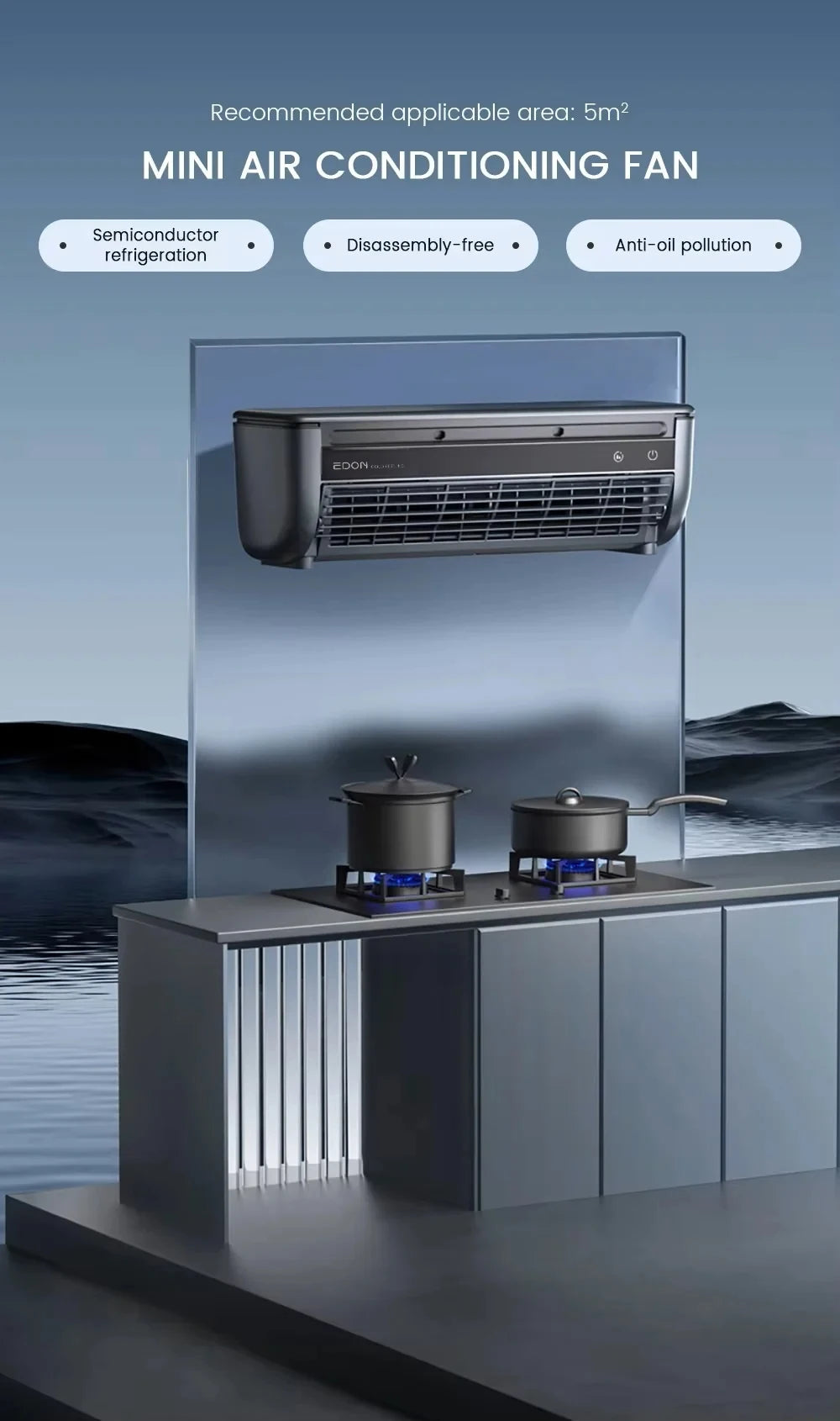 Mini desktop casa cozinha banheiro ventilador de spray elétrico portátil ventilador refrigeração ar água recarregável montado na parede