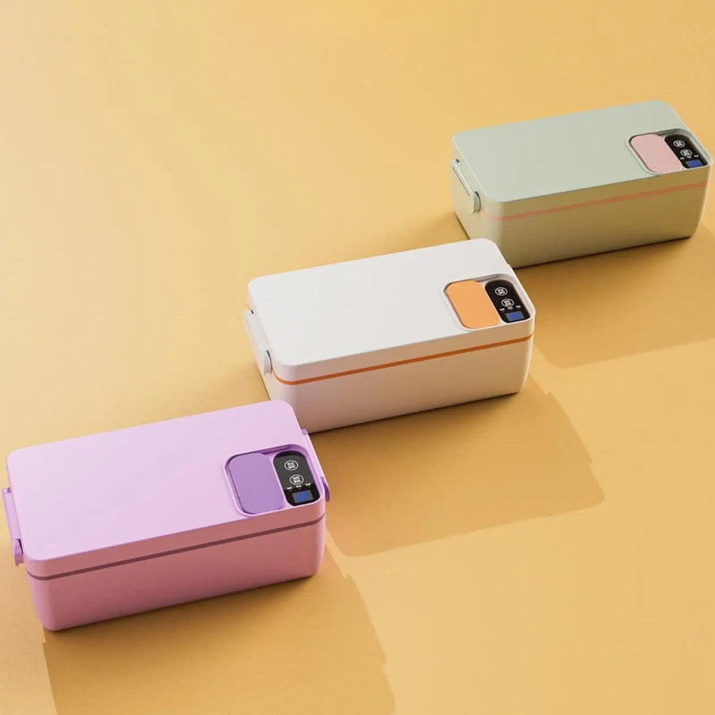 Aquecedor de almoço elétrico aquecedor de alimentos recipiente de almoço para adultos lancheira elétrica portátil para viagens escritório carro caminhão ao ar livre