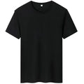 100% algodão sólido tshirts dos homens de manga curta moda marca tendência branco preto roupas t mulher produtos personalizados verão