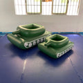 Brinquedos De Tanque De Pulverizador De água Inflável, tanque De Batalha, tanque De água, festa Na Piscina, pulverizador De água De Salpicos, círculo De Natação De Carro